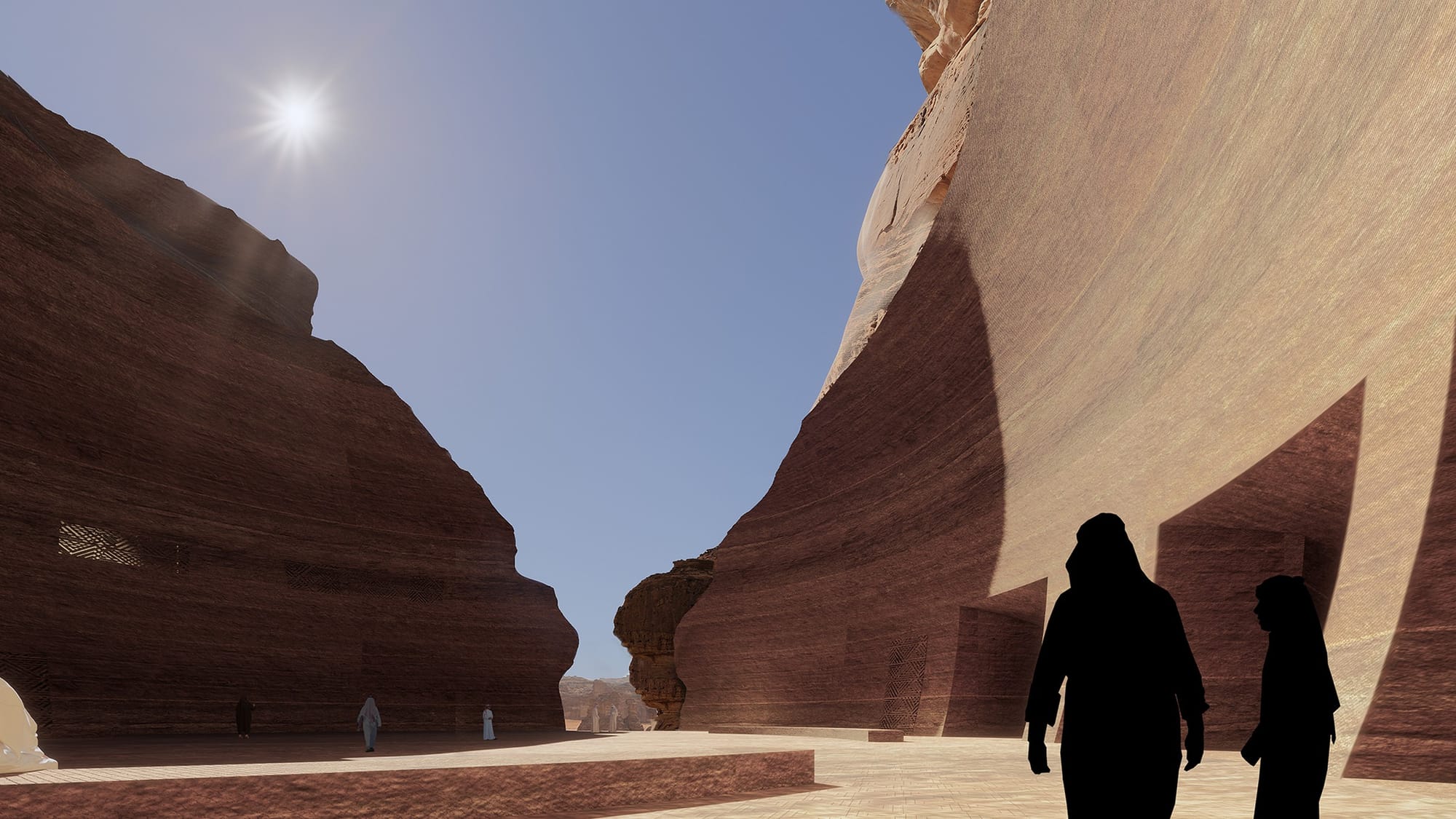 Inhabiting the rock: Jean Nouvel's subterranean Sharaan resort rises within the sandstone of AlUla