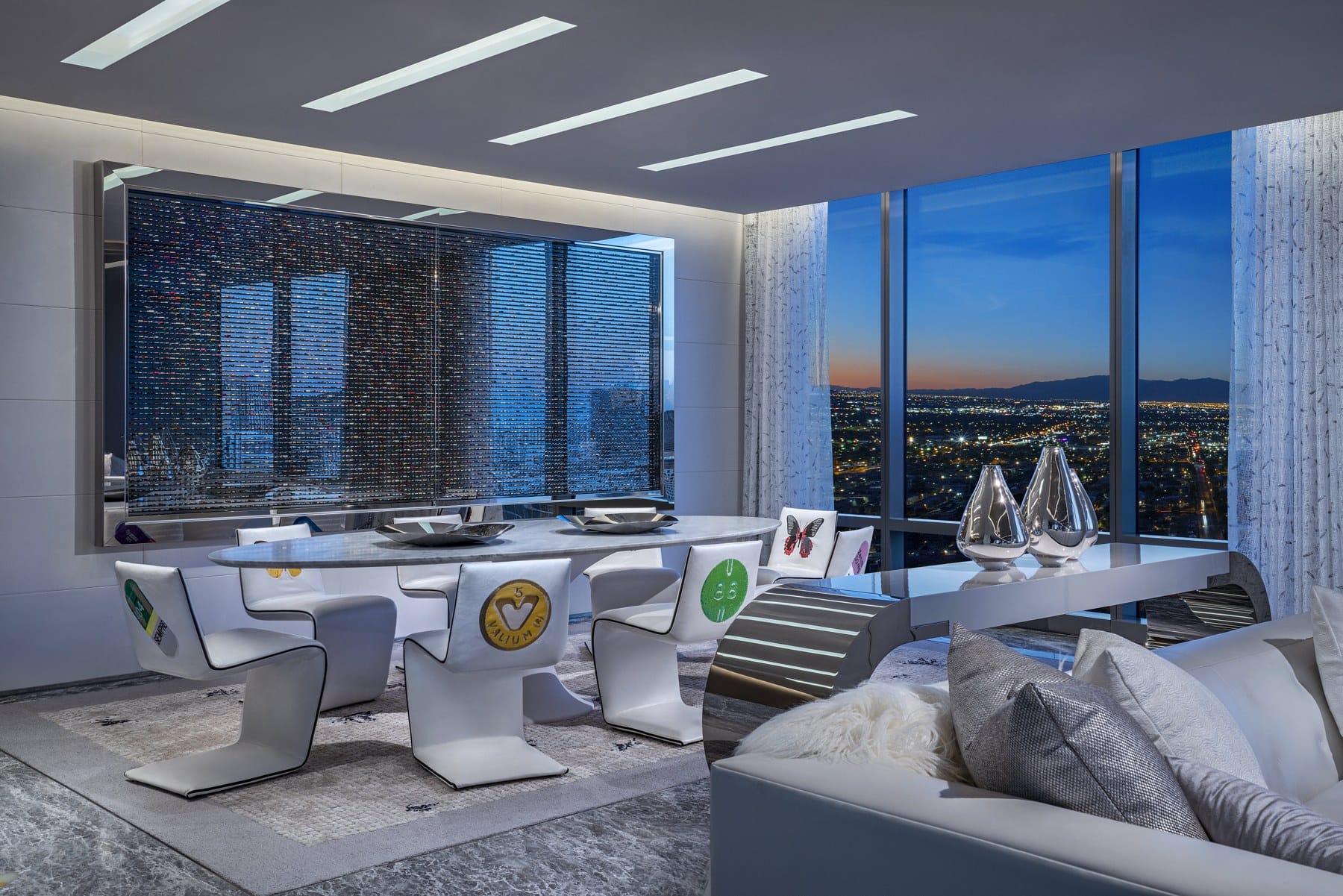 Inside Damien Hirst's Empathy Suite, the world's most expensive hotel room at the Palms