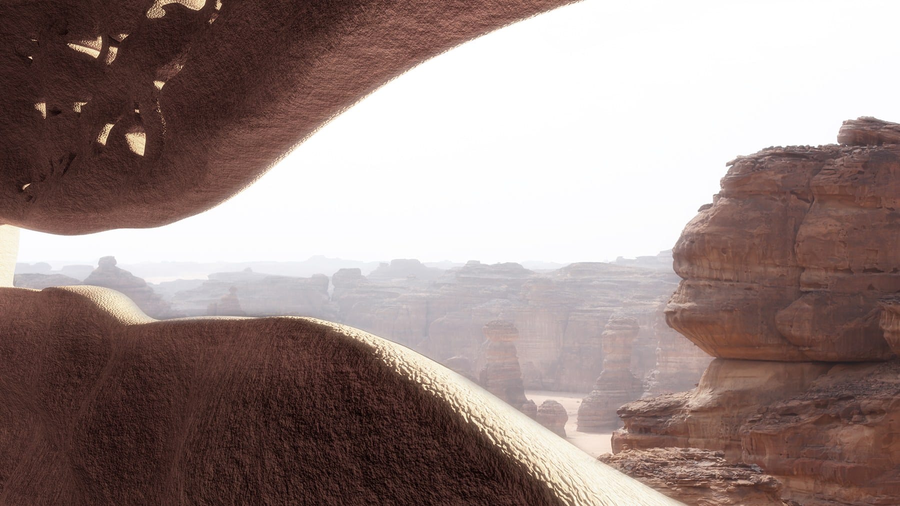 Inhabiting the rock: Jean Nouvel's subterranean Sharaan resort rises within the sandstone of AlUla