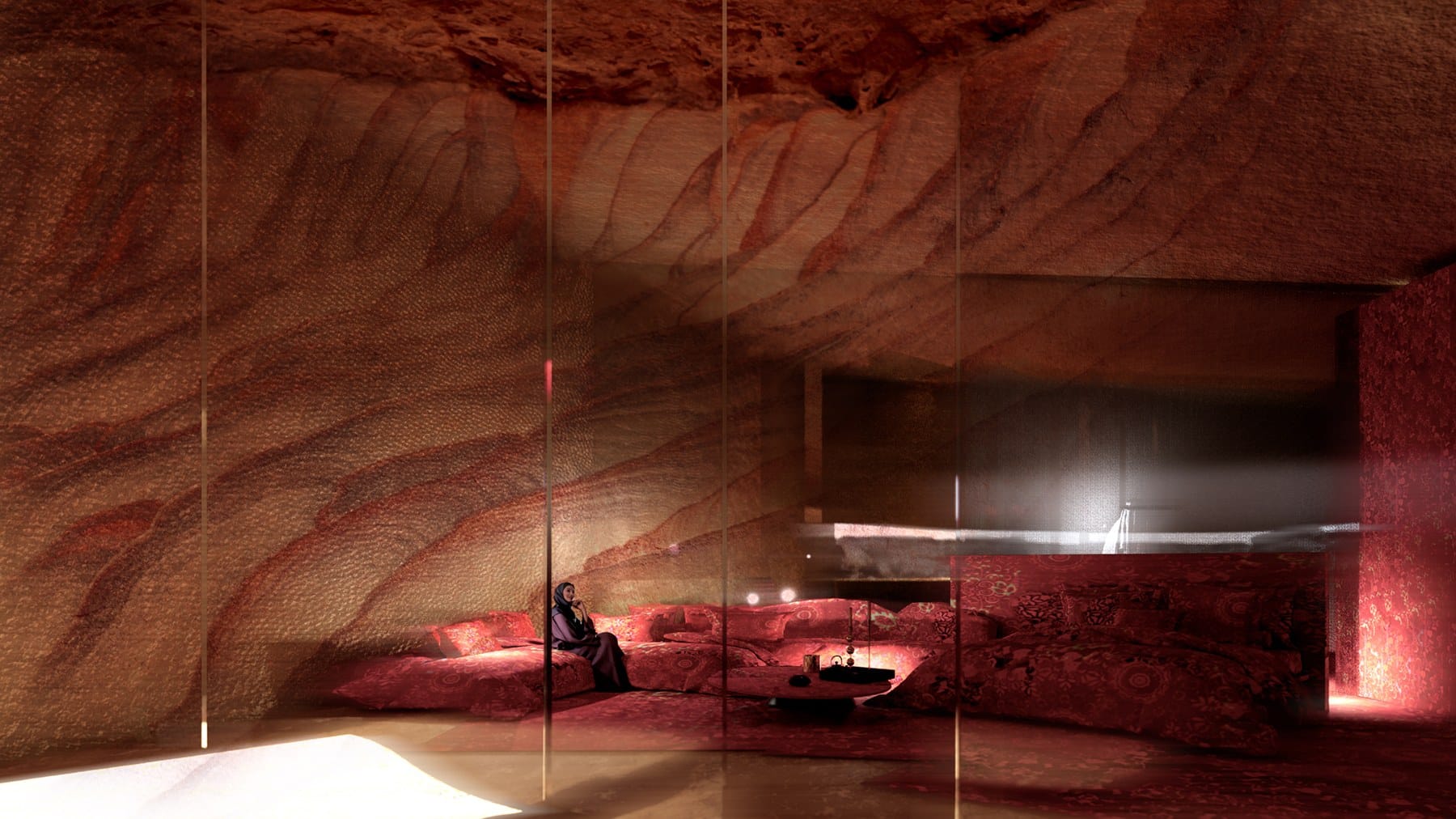 Inhabiting the rock: Jean Nouvel's subterranean Sharaan resort rises within the sandstone of AlUla