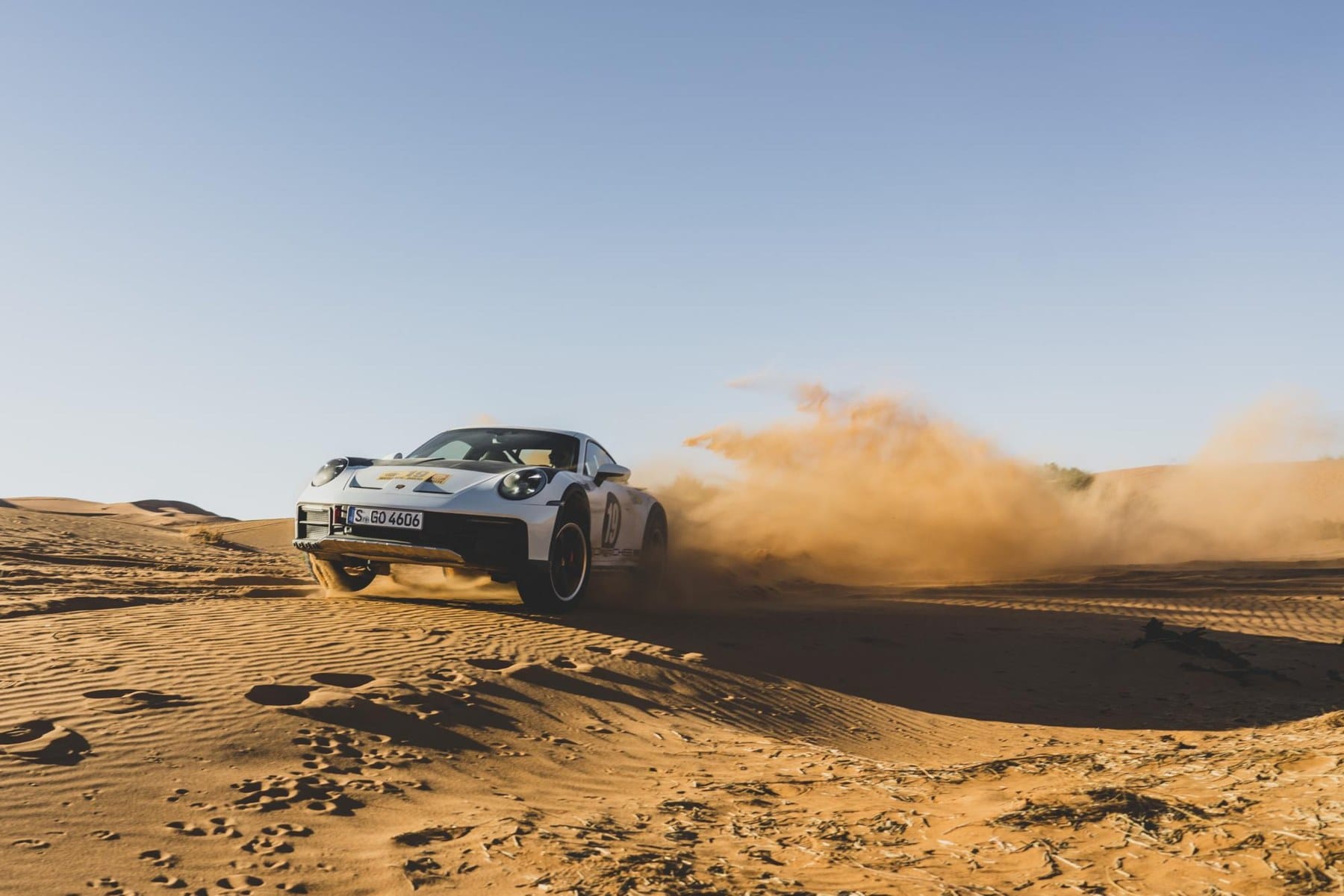 Off Its Hinges: Jeremy Clarkson Takes the Porsche 911 Dakar Off-Road