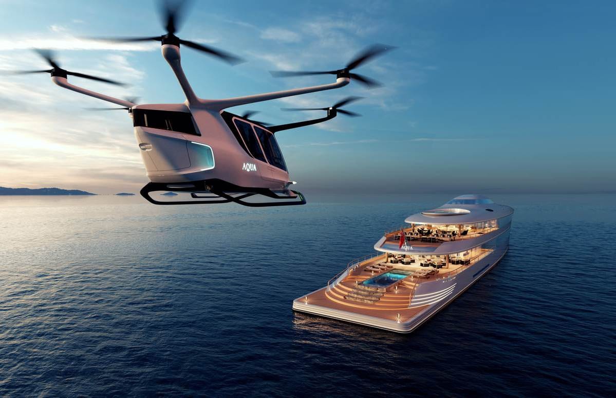 Sinot's Aqua: The Hydrogen Superyacht Concept Rewriting the Rules