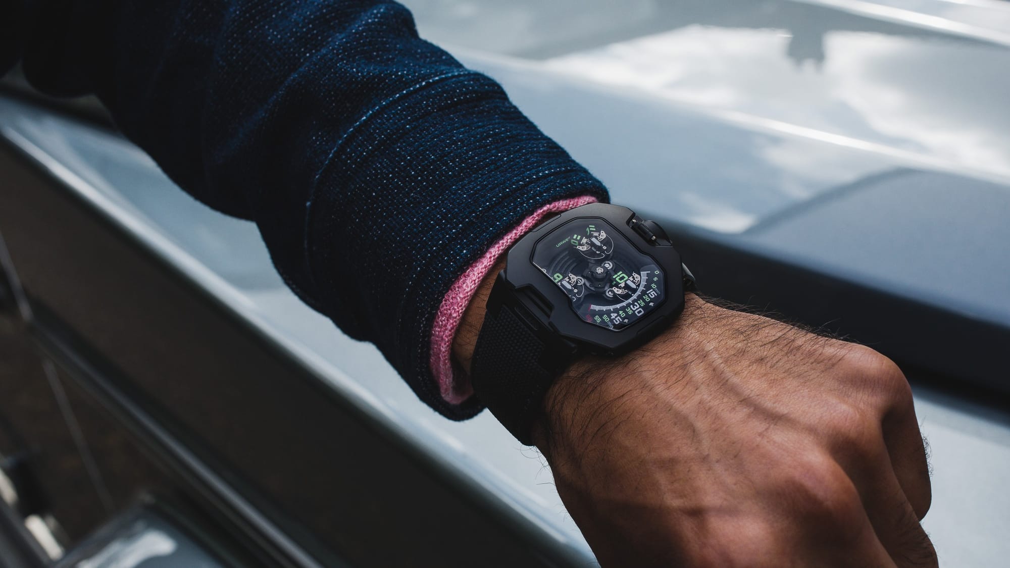 URWERK's UR-120 Space Black Lands as a Dark Cosmic Creation