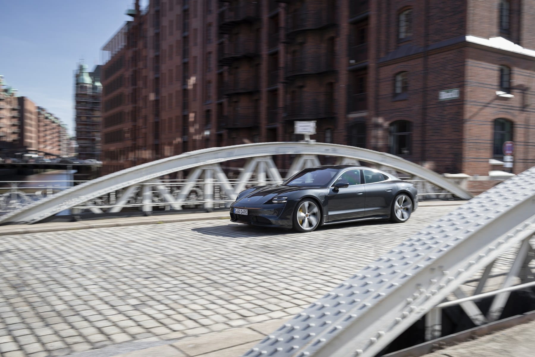 Porsche Takes Charge With Its Stunning All-Electric Taycan Super Saloon