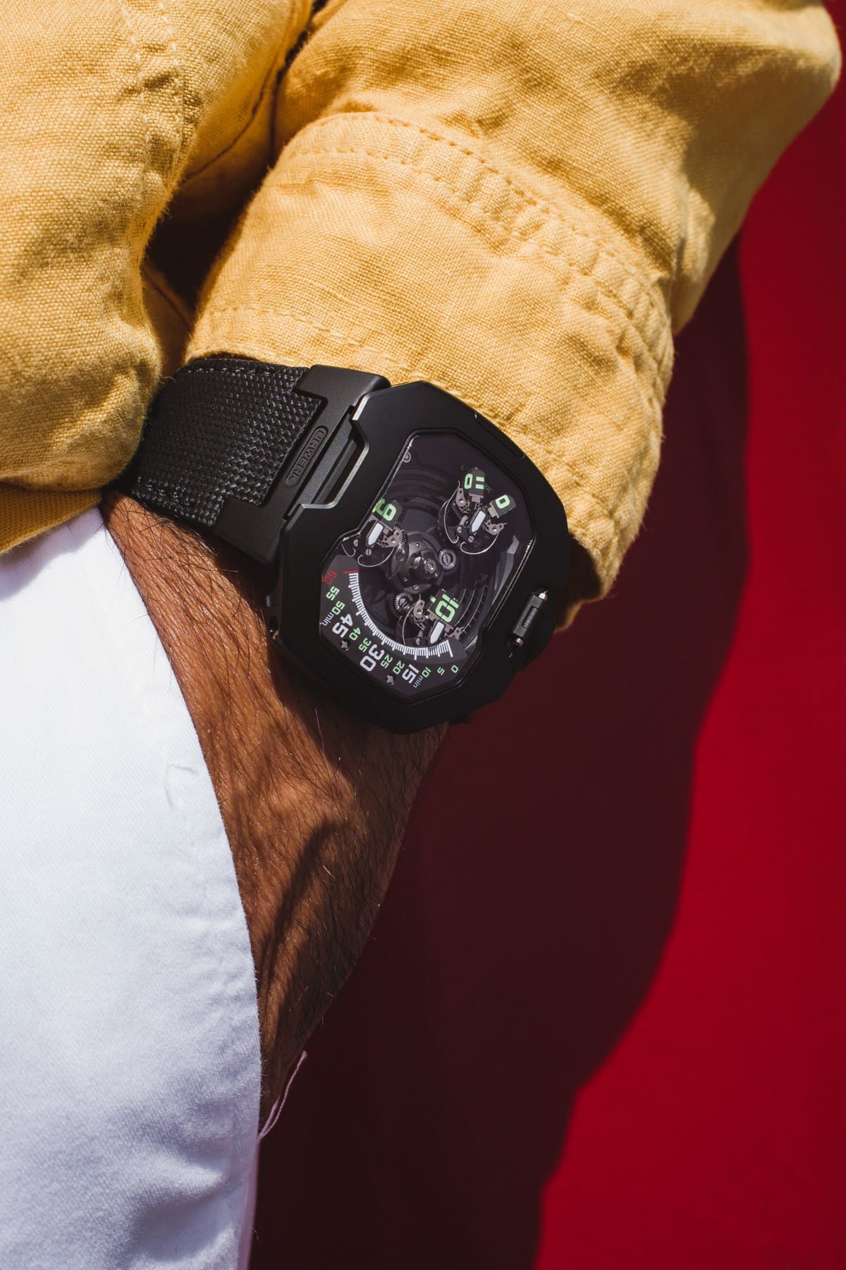 URWERK's UR-120 Space Black Lands as a Dark Cosmic Creation