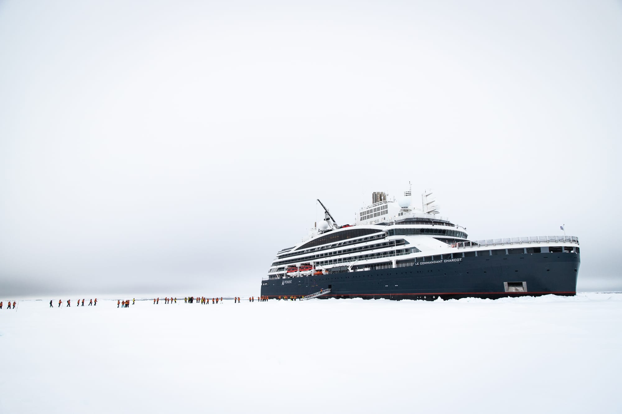 The Ultra-Luxurious Le Commandant Charcot is the World’s First Hybrid-Electric Icebreaking Cruise Ship