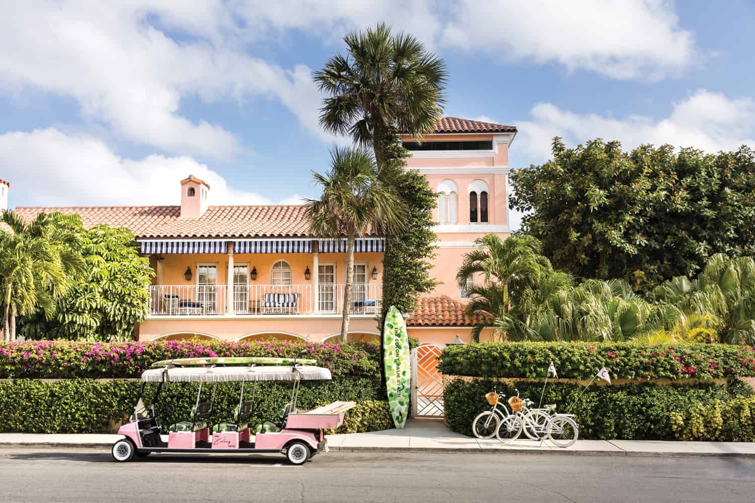 The Colony Hotel Palm Beach Gets a Wild New Look From De Gournay