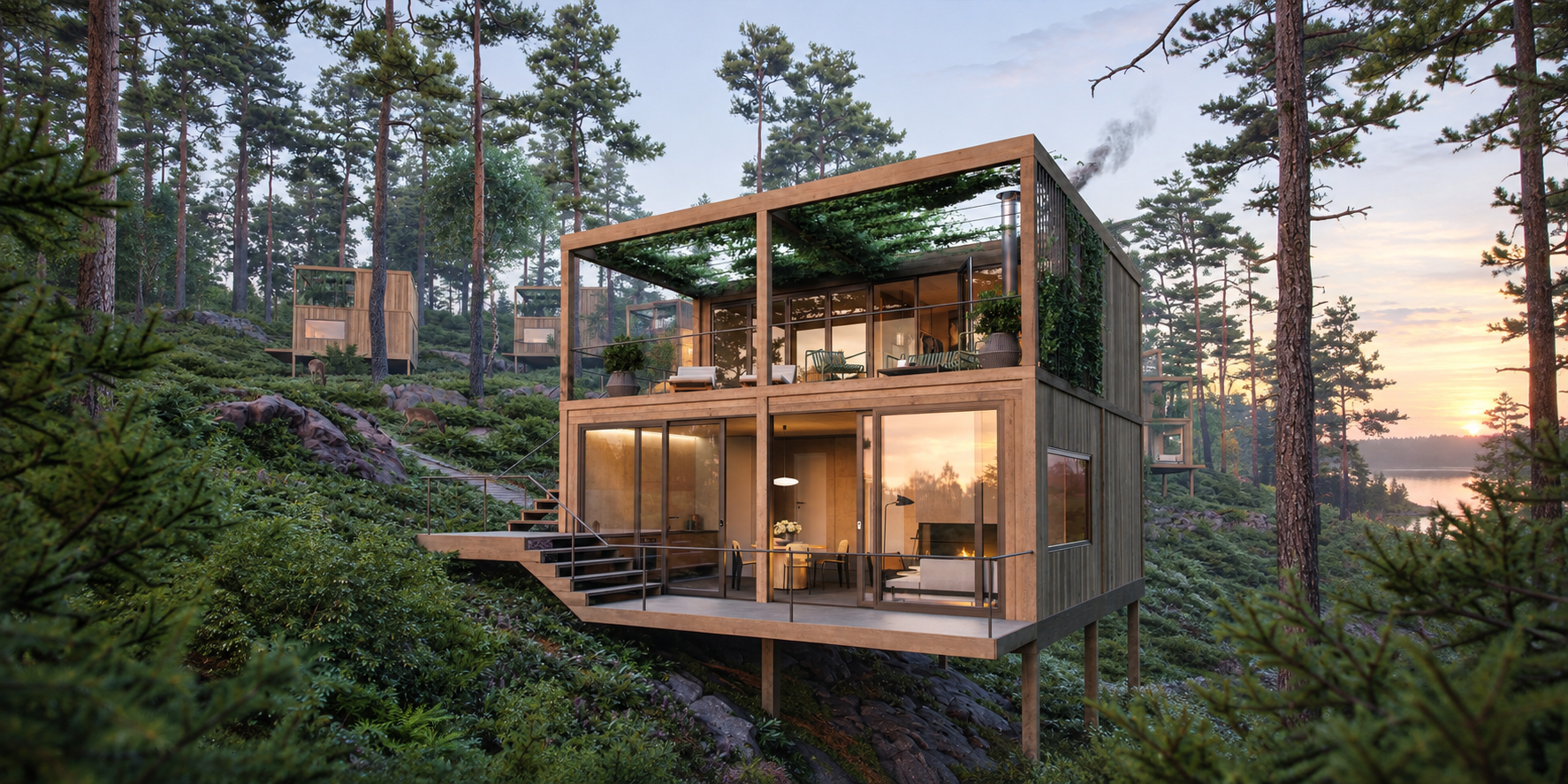 Norway’s Movikheien Cabins Prove Sustainable Luxury Doesn’t Have to Sacrifice Style