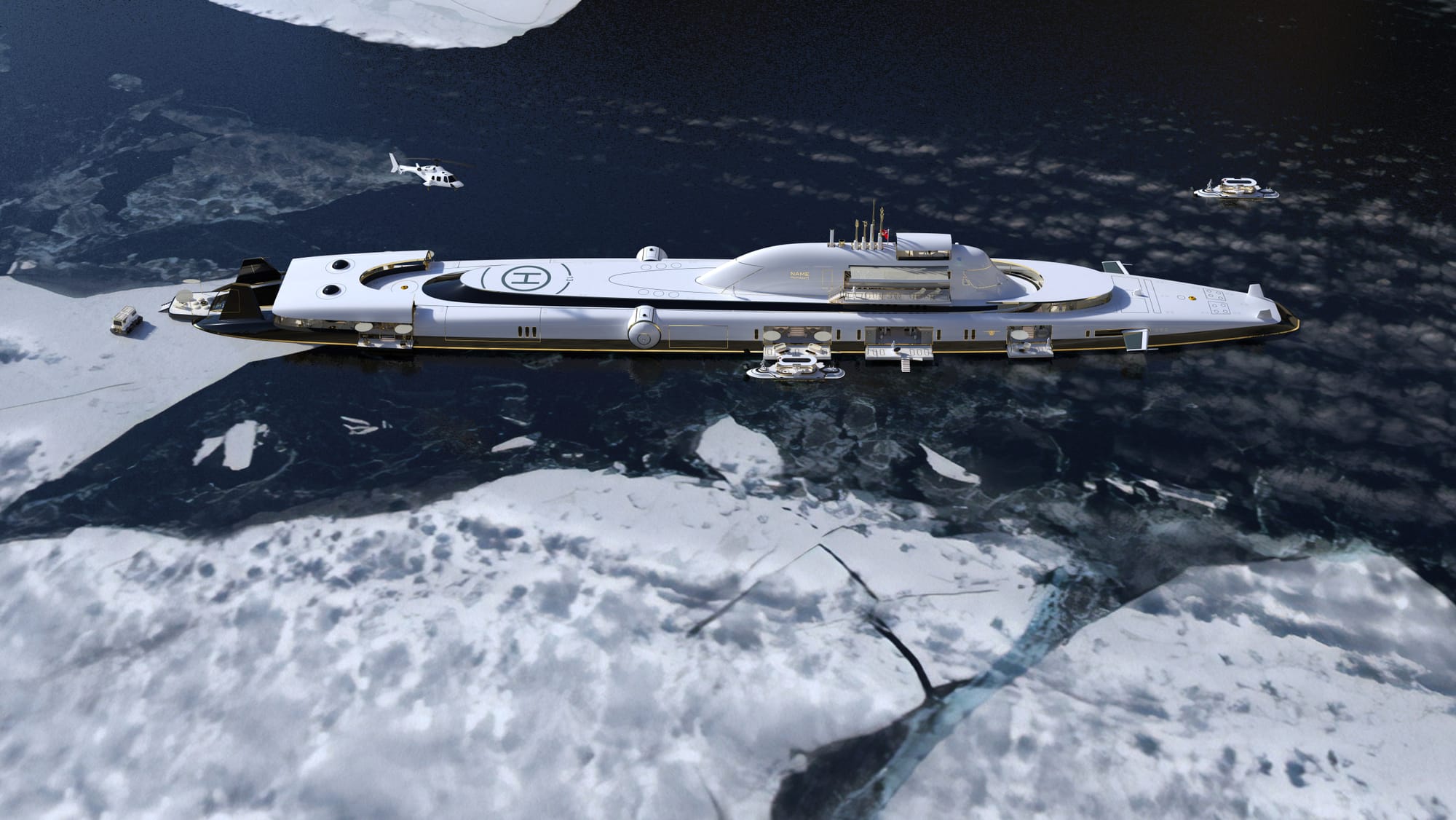 Behold the $2 Billion Private Superyacht That Submerges Beneath the Waves