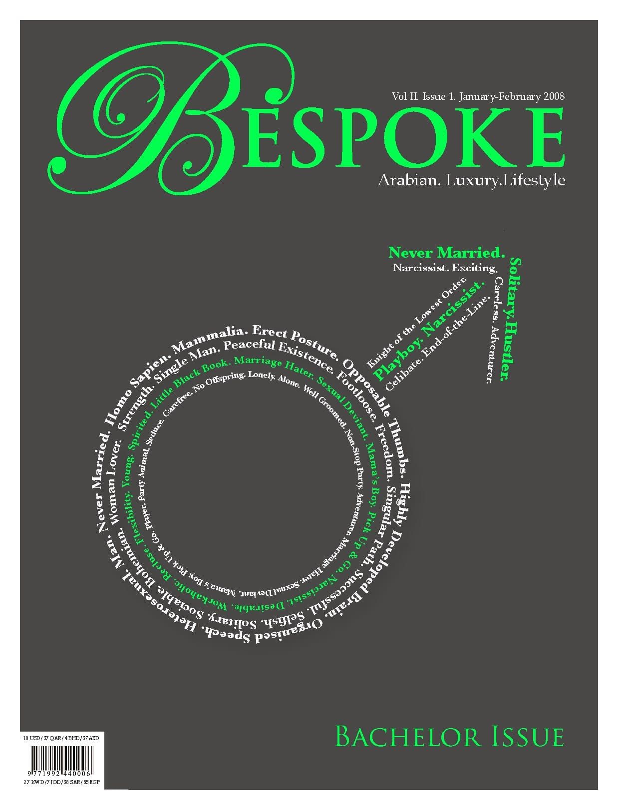 #7 - Bachelor Issue