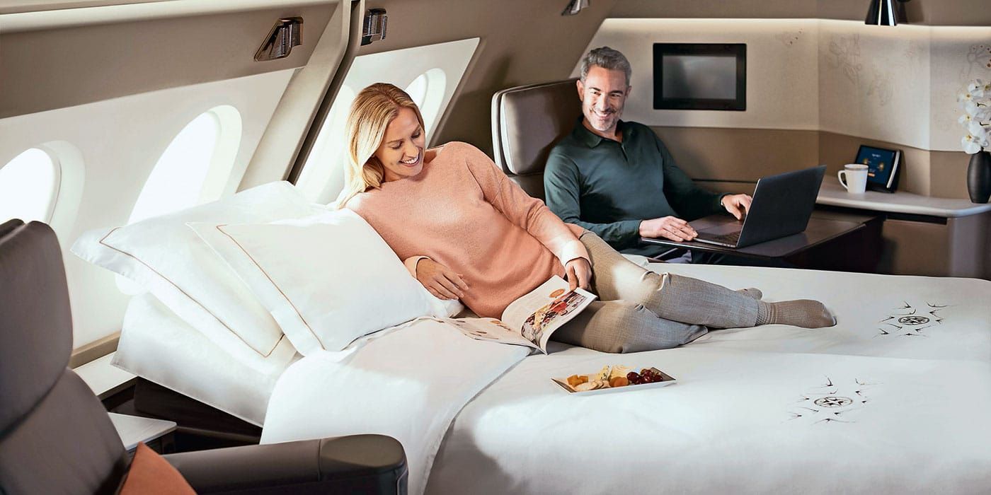 Singapore Airlines New Suites are Hotel Rooms in the Sky