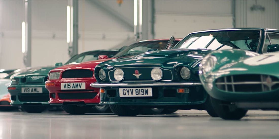 Playing with Aston Martins: 28 Stunning Vintage Cars and Three Vast Hangars