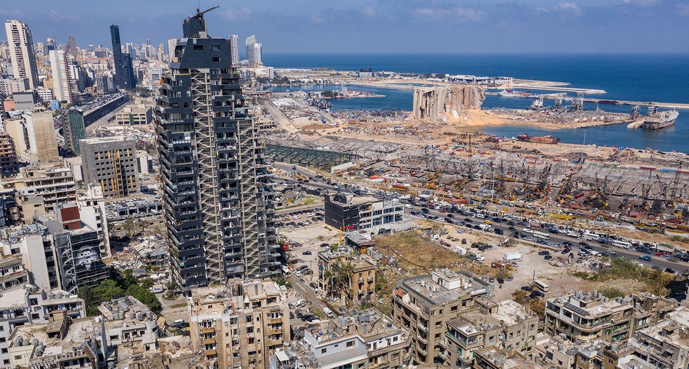 Bernard Khoury and the Aftermath of the Horrific Explosion that Ripped Through Beirut Last Summer