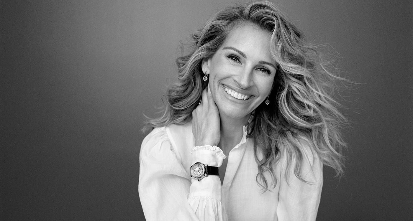 Meet Julia Roberts, Chopard’s Celebrity Ambassador for their New Happy Sport Watch