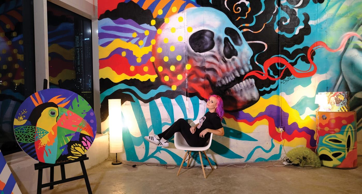 Dina Saadi’s Urban Wall Murals Speak Louder Than Instagram Posts