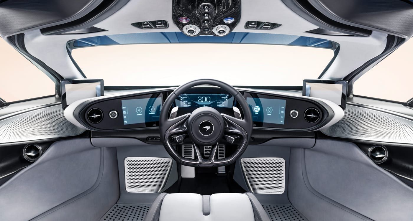McLaren’s 250mph Speedtail Puts the Driver in an Unusual Position