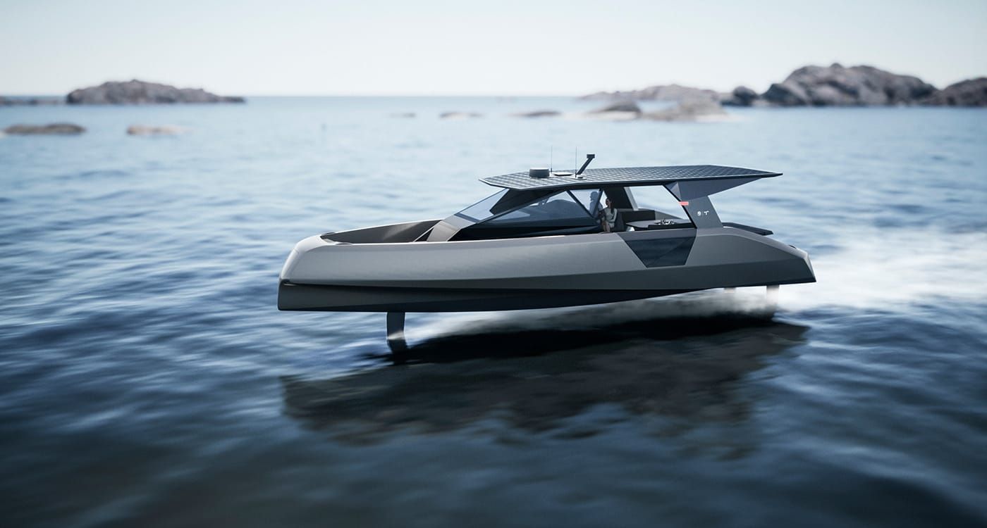 Glide in Plain Sight: A Cool, New, Open-Walkaround Electric Hydrofoil
