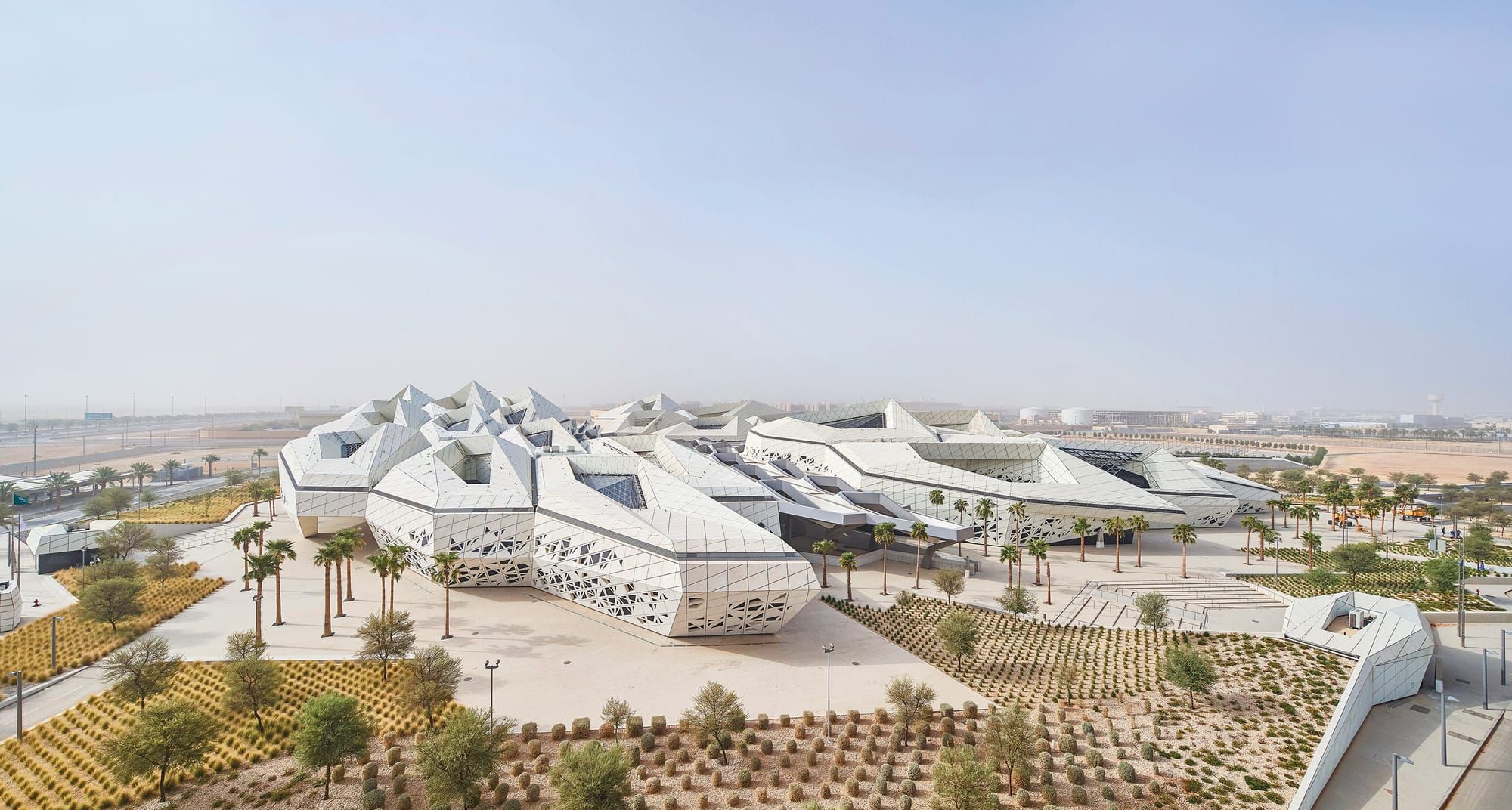 Zaha Hadid Architects Designed this Futuristic Building for KAPSARC in Saudi Arabia