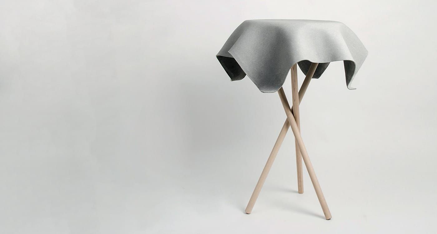 This Original Looking table By Swisspearl Stretches the Tensile Strength of Concrete