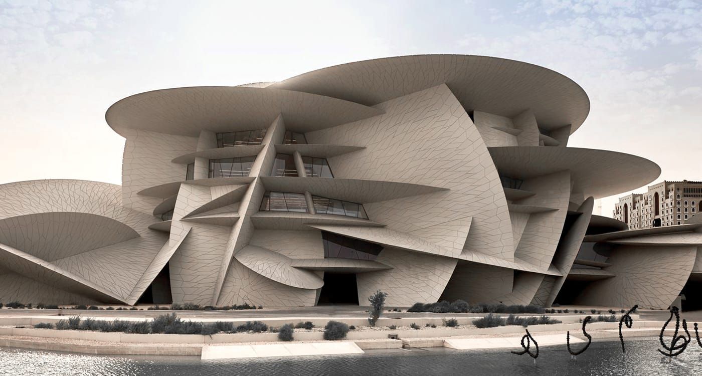 The National Museum of Qatar is a Desert Rose of Extraterrestrial Proportions