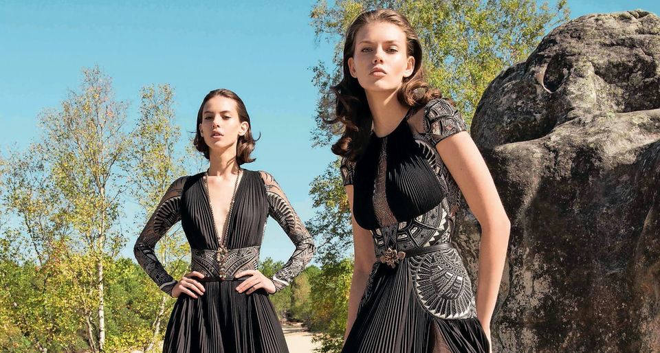 See the Tattoo Prints in Zuhair Murad’s S/S 2019 Ready-To-Wear Collection