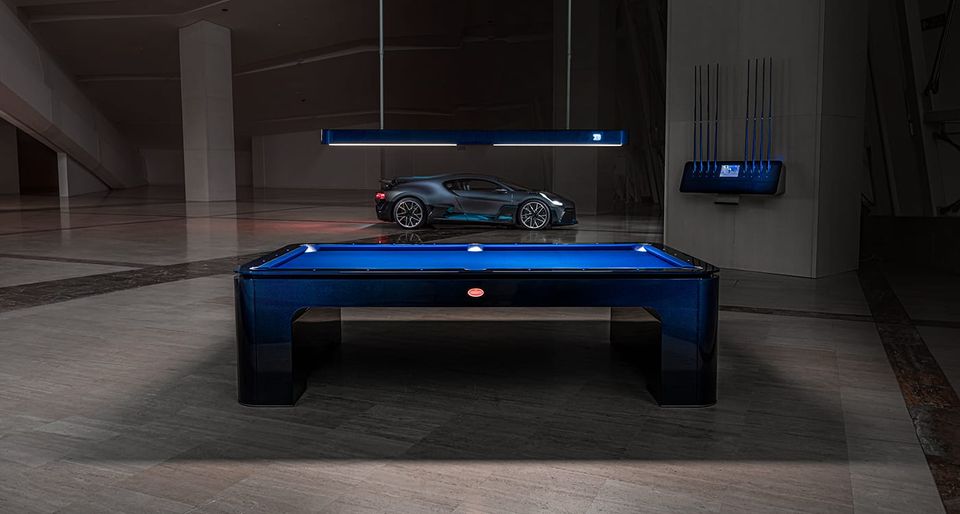 Bugatti’s First Ever Pool Table is Stunning, Smart and Eye-Wateringly Expensive