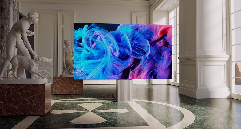 TVs that Disappear Have Long Been Sought After but this One Doesn’t Just Pivot Away, it Folds Up Too