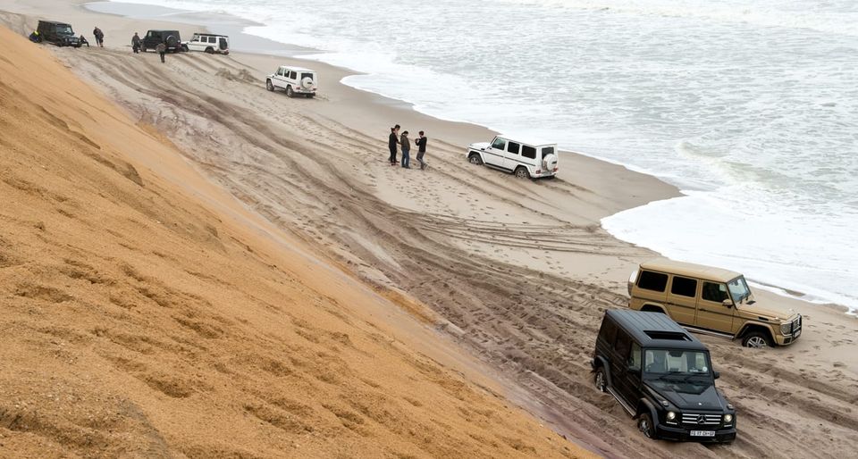 Here’s What Happened When We Took on the Skeleton Coast in a Mercedes-Benz G-Wagen