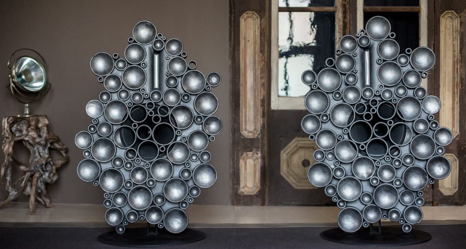 Feast Your Eyes and Ears on OMA’s Obsessively Well-Crafted Speakers