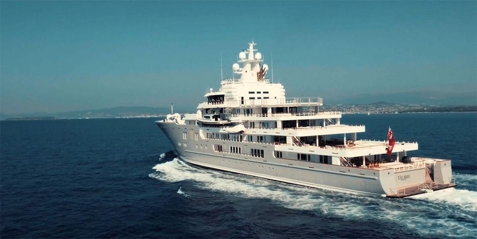 Experience What it’s Like to Be a Boss Onboard the 107m Superyacht Ulysees (now renamed Andromeda)