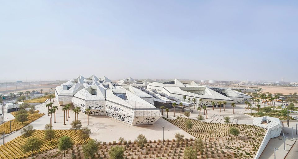 Zaha Hadid Architects Designed this Futuristic Building for KAPSARC in Saudi Arabia