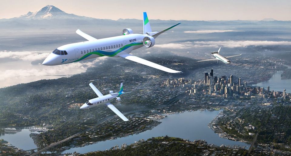 Environmentally Friendly, Hybrid Planes that Only Use Fuel as a Backup? Yeah!
