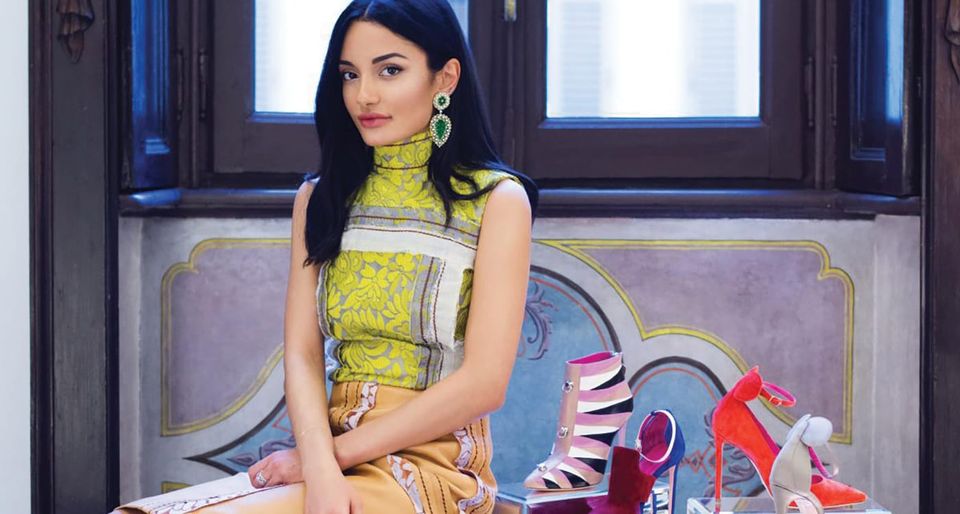 It’s Impossible Not to Stare at Amina Muaddi Shoes