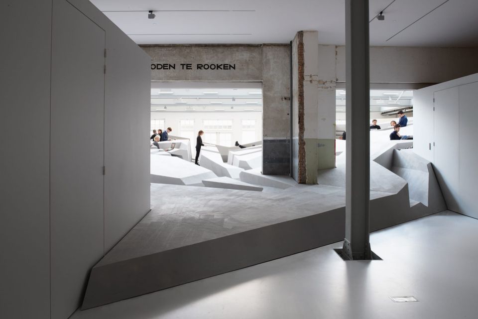 Radical Stance: RAAAF and Barbara Visser Banish the Desk and Chair Entirely