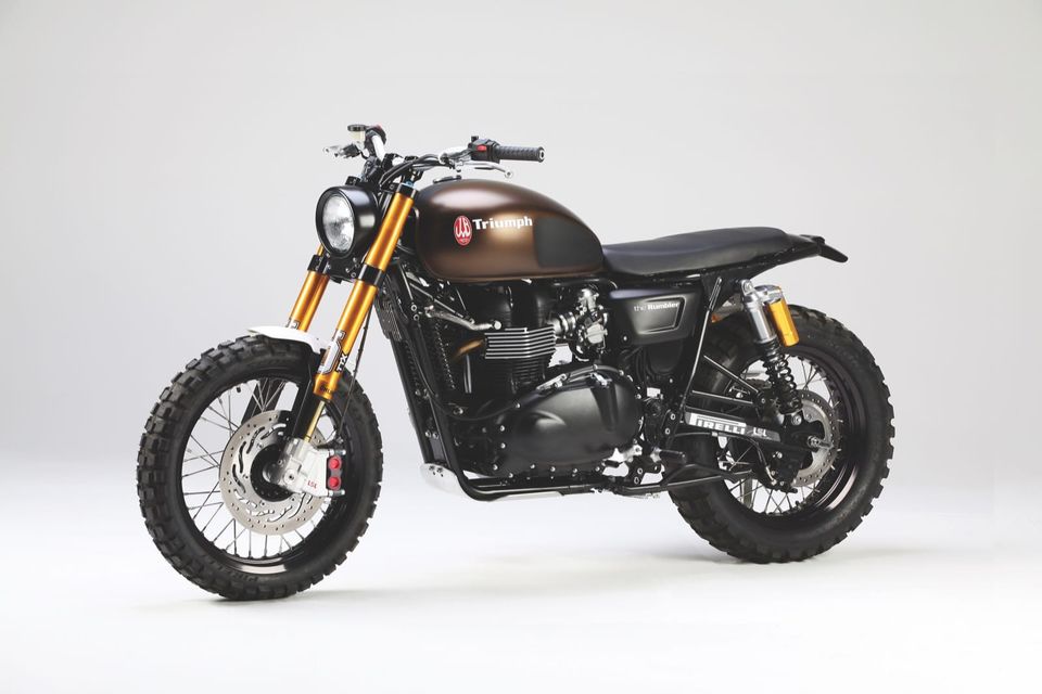 Off the Beaten Path: The Rumbler, a Custom Triumph Scrambler for Tridays Rumble