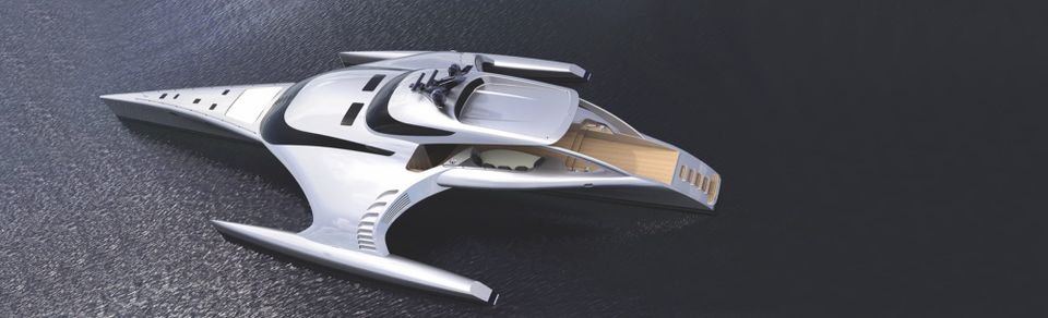 Adastra: The Fifteen-Million-Dollar Trimaran That Looks Like Pure Science Fiction