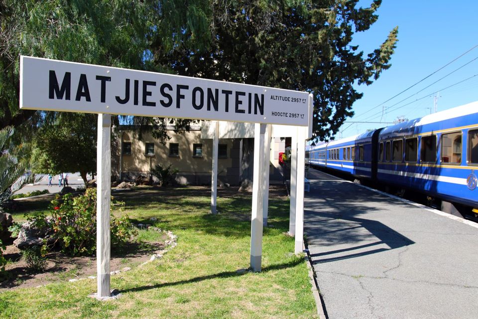 Train of Thought: Aboard the Blue Train from Cape Town to Pretoria