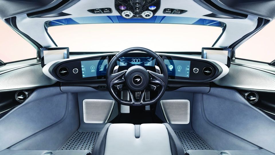 McLaren’s 250mph Speedtail Puts the Driver in an Unusual Position