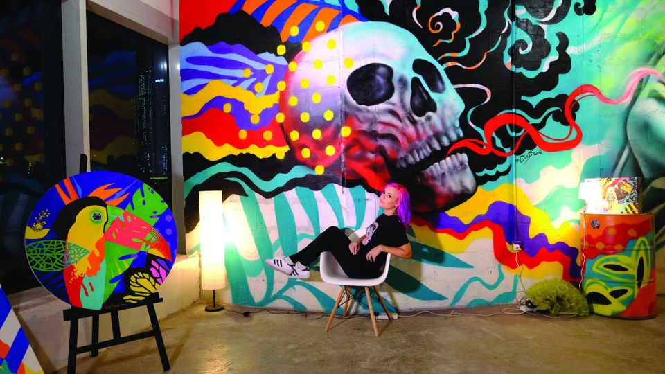 Dina Saadi’s Urban Wall Murals Speak Louder Than Instagram Posts