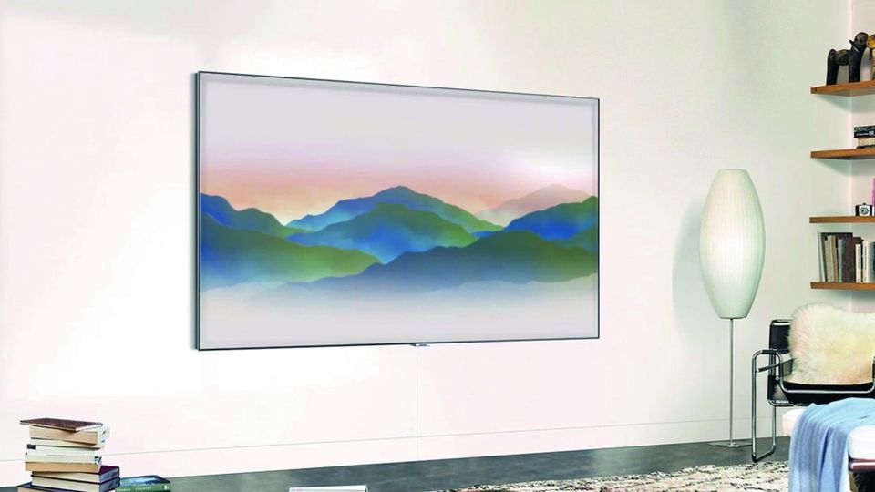 This Clever Samsung Television Hides in Plain Sight by Doubling as Artwork