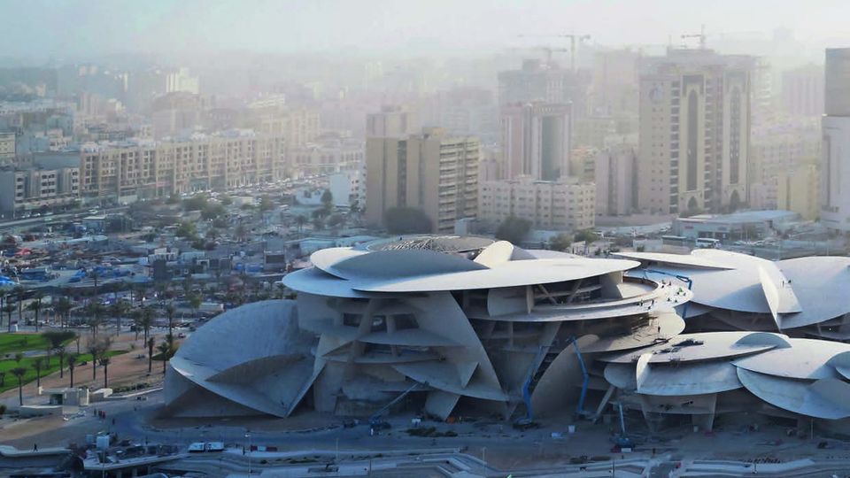 The National Museum of Qatar is a Desert Rose of Extraterrestrial Proportions