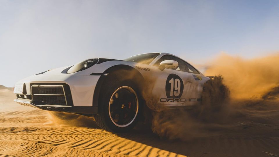 Off Its Hinges: Jeremy Clarkson Takes the Porsche 911 Dakar Off-Road