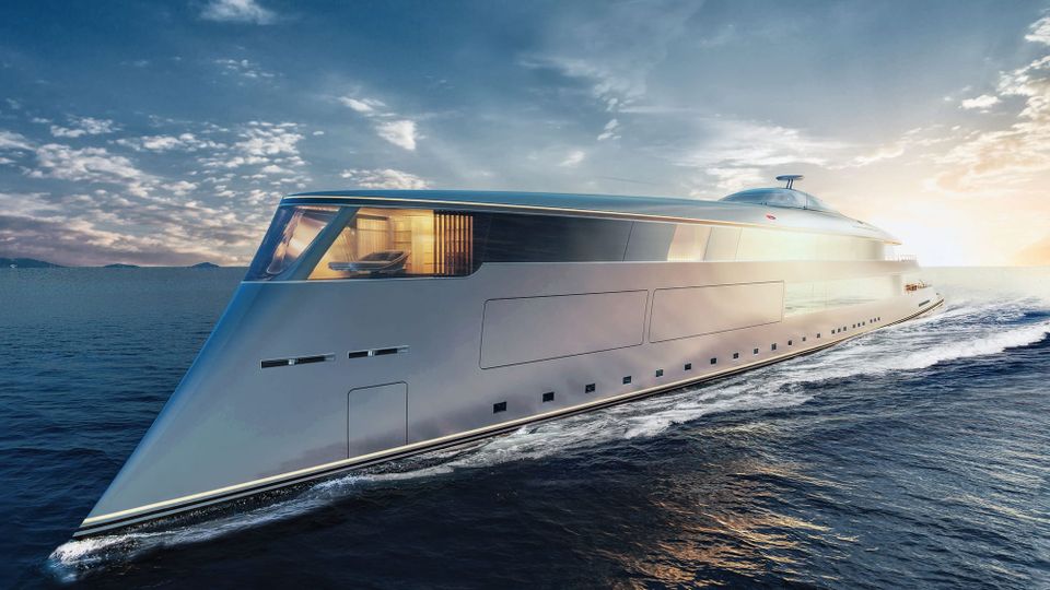 Sinot's Aqua: The Hydrogen Superyacht Concept Rewriting the Rules
