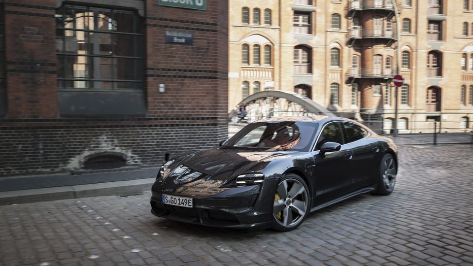 Porsche Takes Charge With Its Stunning All-Electric Taycan Super Saloon