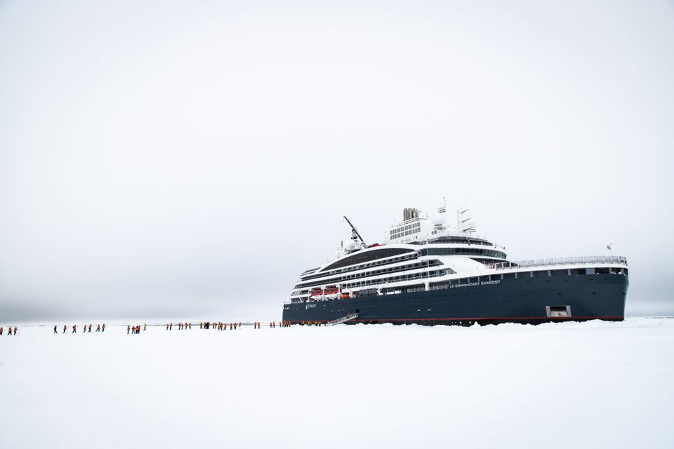 The Ultra-Luxurious Le Commandant Charcot is the World’s First Hybrid-Electric Icebreaking Cruise Ship