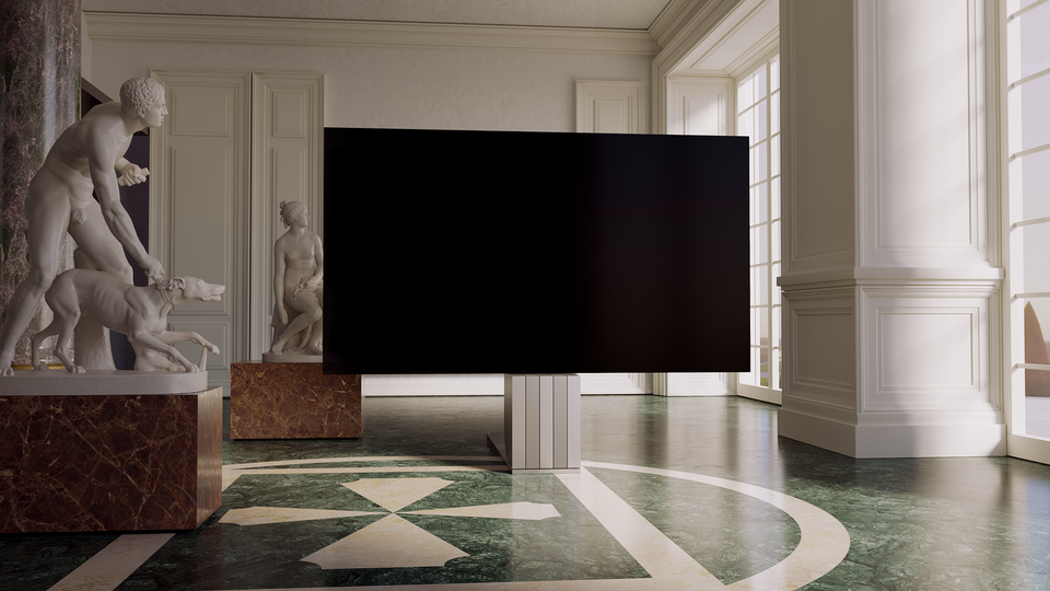This $200,000 TV by CSEED Folds Away Like Magic, Then Unleashes 165 Inches of Wow