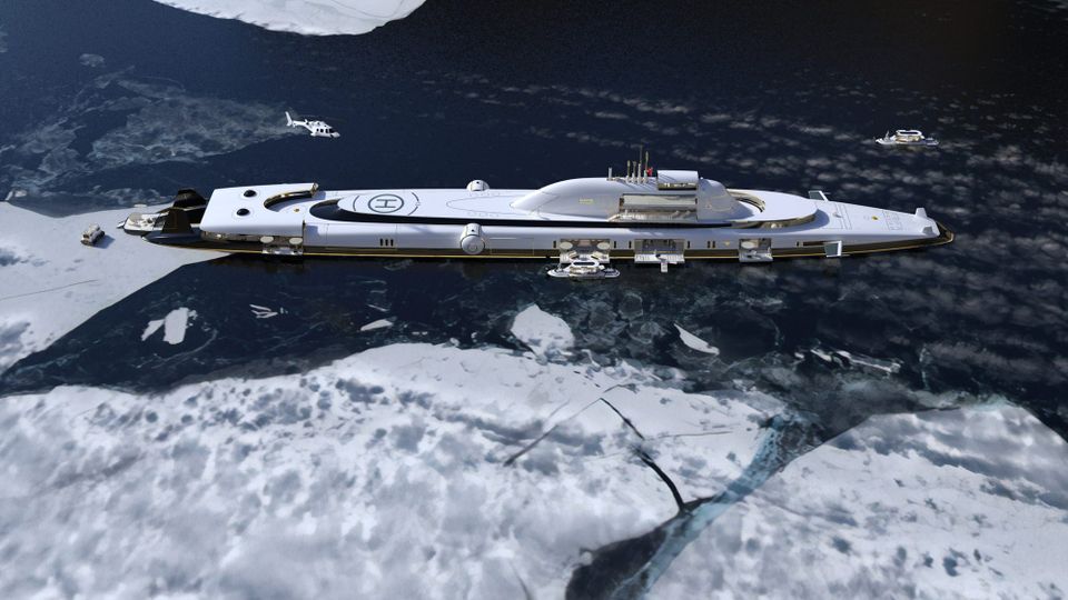 Behold the $2 Billion Private Superyacht That Submerges Beneath the Waves