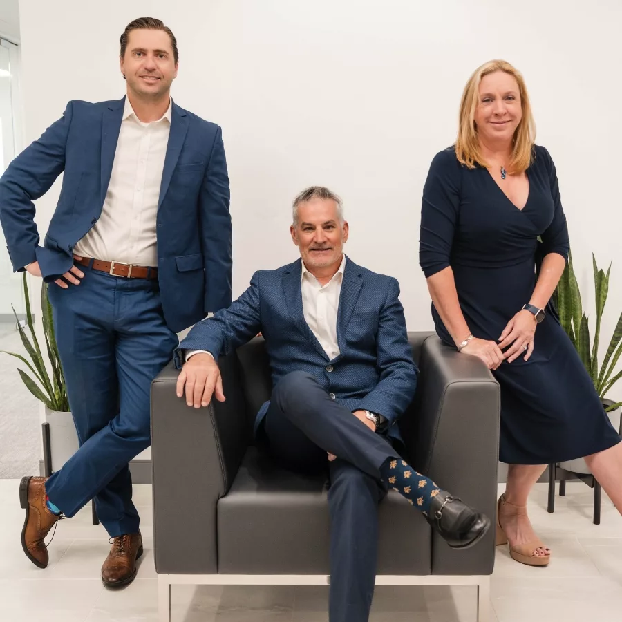 Doug Walters, Patrick Hoene, and Julie Rapp of 26East Private Wealth