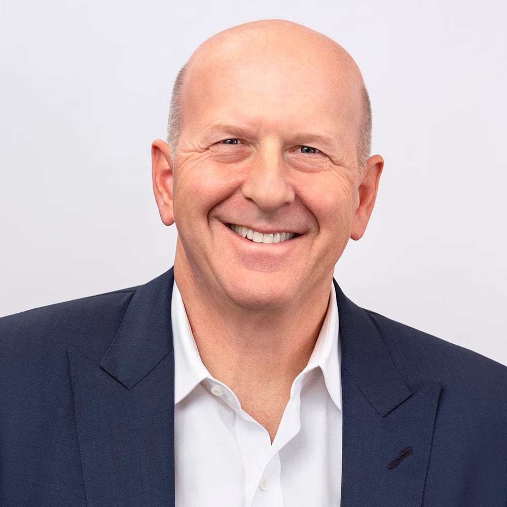 David Solomon, Chairman and CEO, Goldman Sachs