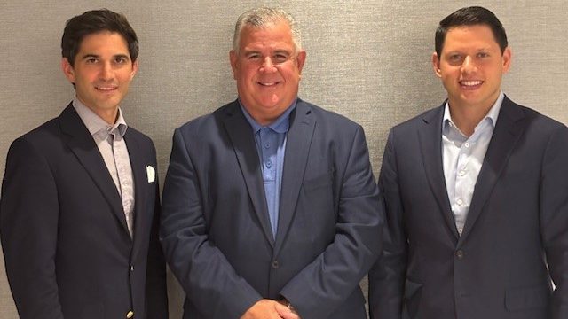 (From left) David Cardenas, Ary Velasco and Michael von Borsig, UBS Private Wealth Management